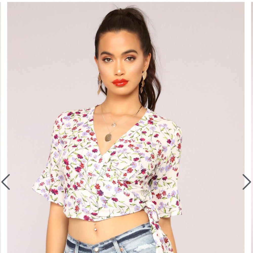Wrap Crop Top